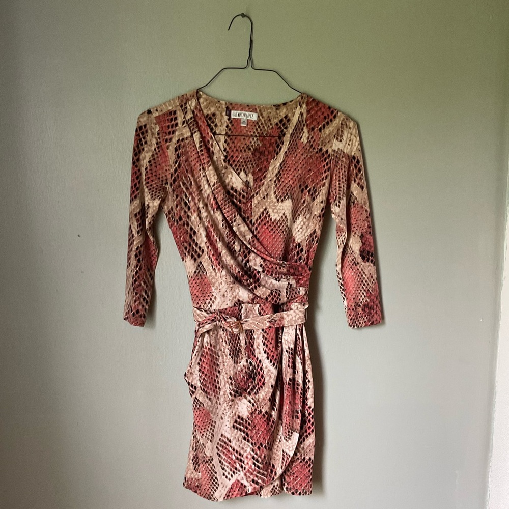 Jennifer Lopez Mini Dress With Belt